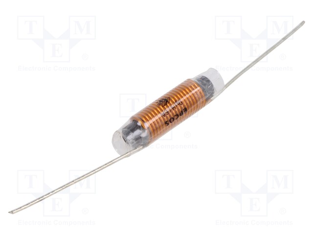 Inductor: wire; THT; 9uH; 6A; 12mΩ; Ø9x34mm; ±20%; 150MHz