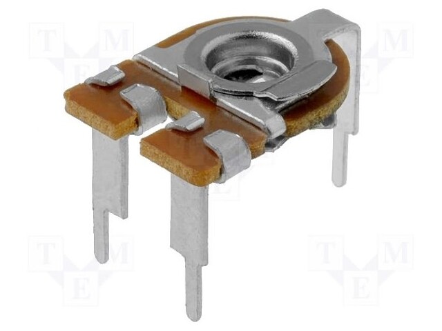 Potentiometer: mounting; single turn; 220kΩ; 100mW; ±20%; linear