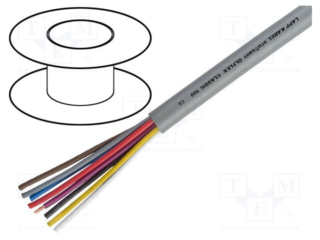 Wire; stranded; Cu; ÖLFLEX® CLASSIC 100; 4x1,5mm2; unshielded