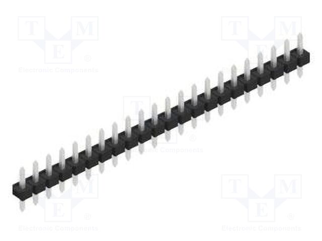 Connector: pin strips; pin header; male; PIN: 22; 2.54mm; THT; 1x22