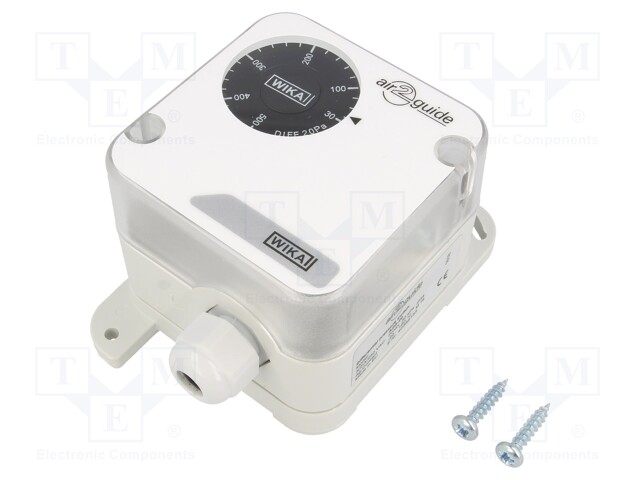 Converter: differential pressure; Output conf: SPDT; IP54; 150g