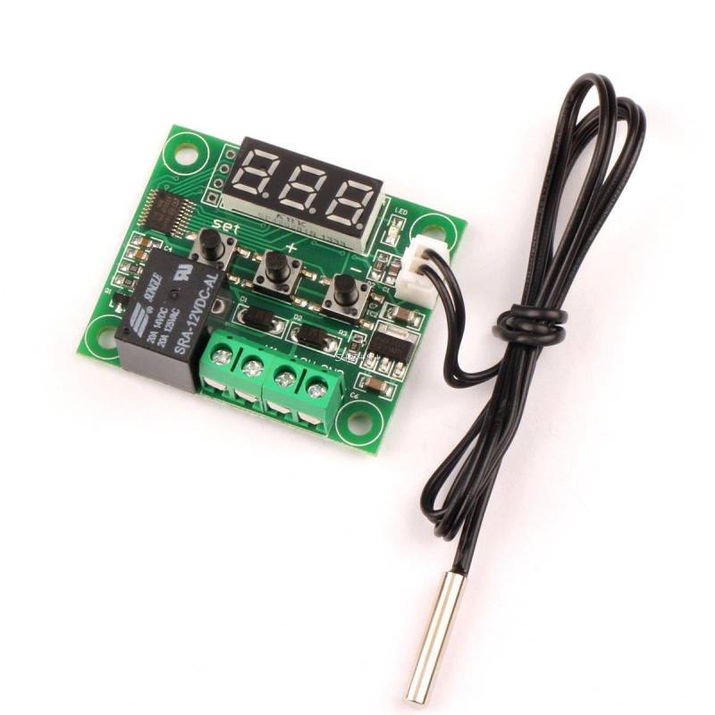 Sensor: thermostat; 12VDC; Kit: temperature sensor,module, -50°C...110°C, relay 230V 10A