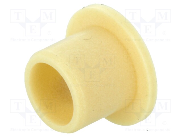 Bearing: sleeve bearing; with flange; Øout: 25mm; Øint: 22mm; L: 8mm