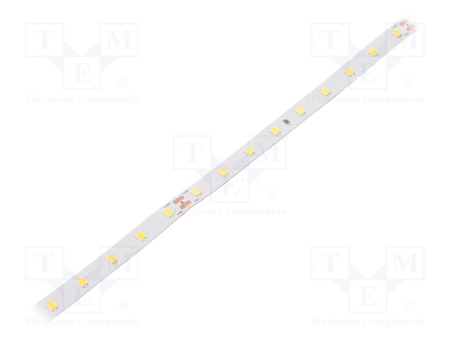 LED tape; white cold; 2835; 24V; LED/m: 72; 8mm; white PCB; IP20