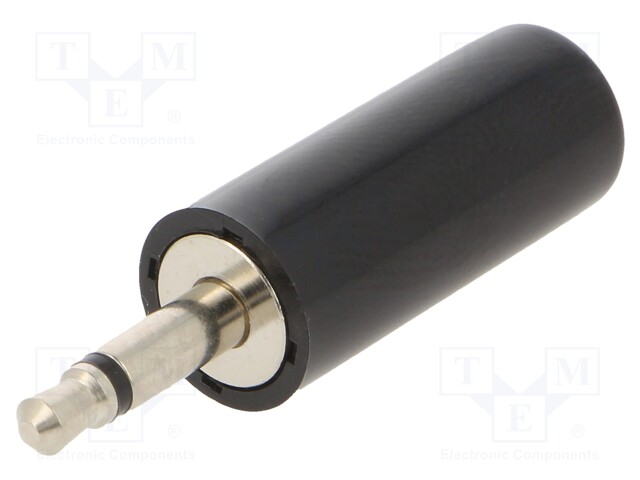 Plug; Jack 3,5mm; male; mono; straight; for cable; soldering; 5.3mm
