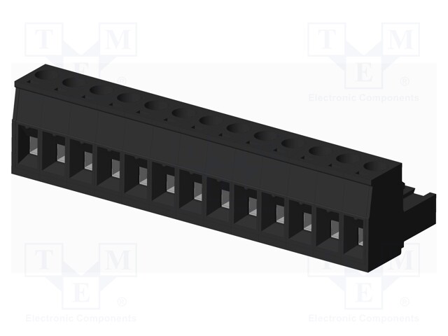 Connector: pluggable terminal block; plug; female; straight; 300V