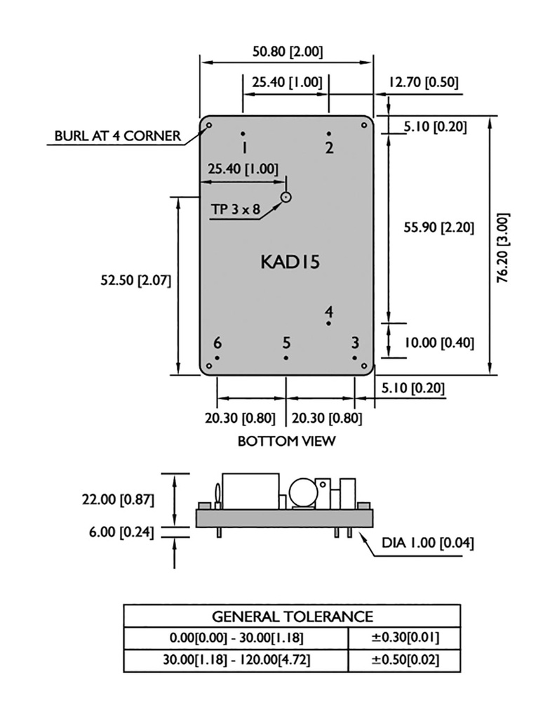 Converter: AC/DC; 15W; Uin: 85÷265V; Uout: 12VDC; Iout: 1.25A; 82%