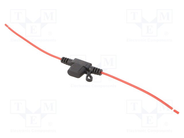 Fuse acces: fuse holder; 10A; Leads: cables; -40÷85°C; 58V