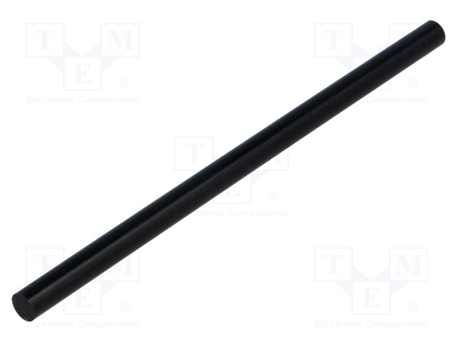 Adapter; thermoplastic; Shaft d: 6mm; black; Shaft: smooth; L: 120mm