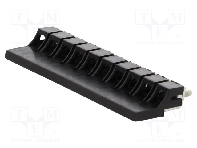 Screw bridge; Application: ZUG-2,5; ways: 10; black