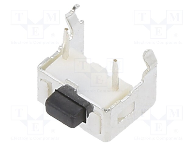 Microswitch TACT; Pos: 2; 0.05A/12VDC; PCB,THT; none; 1.6N; 100mΩ
