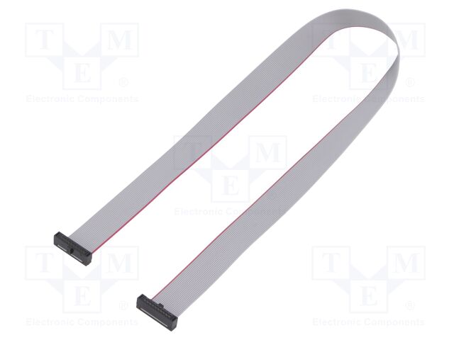Ribbon cable with IDC connectors; Tape ph: 0.64mm; 381mm