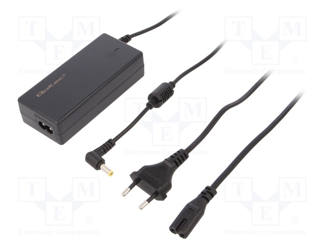 Power supply: switched-mode; 19VDC; 3.42A; Out: 5,5/2,5; 65W