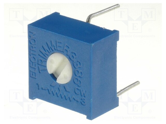 Potentiometer: mounting; single turn,horizontal; 5kΩ; 500mW; ±10%