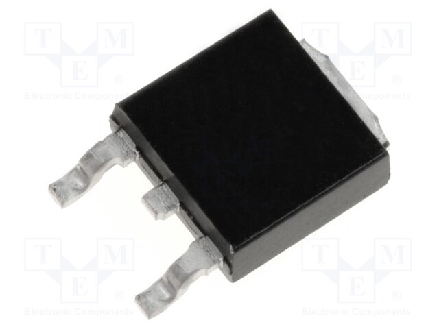 Transistor: P-MOSFET; unipolar; -40V; -50A; 58W; PG-TO252-3-313