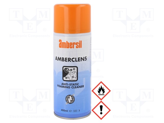 Anti-static cleaning foam; 0.4l; spray; can