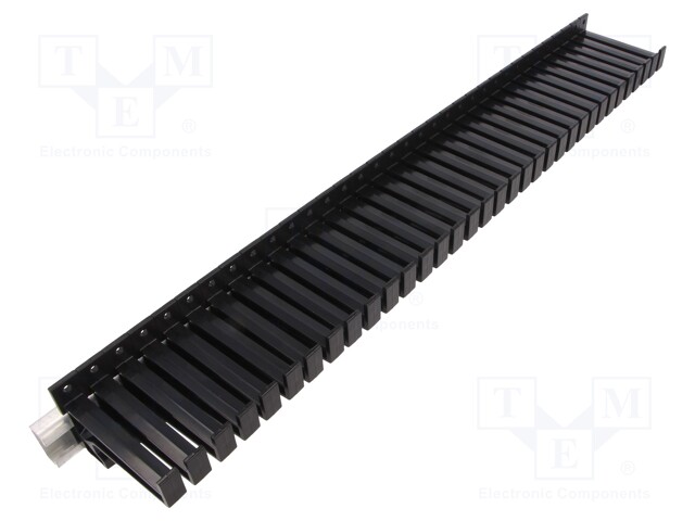 Hanger for test leads; Number of slots: 34; L: 500mm; Width: 85mm