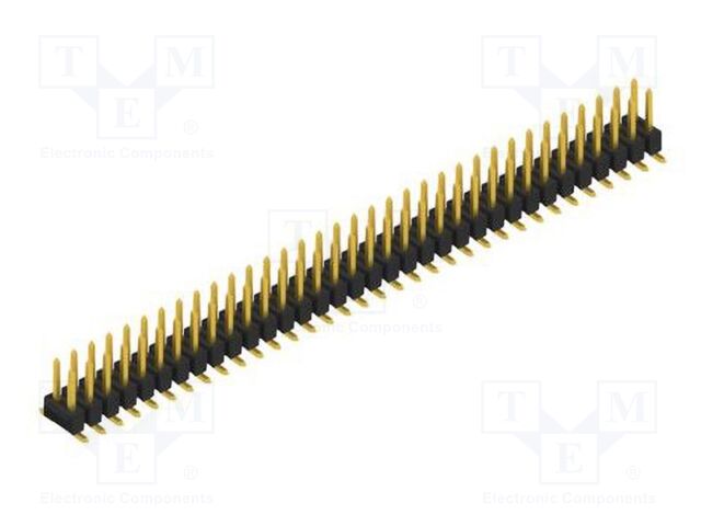 Connector: pin strips; pin header; male; PIN: 68; 2.54mm; SMT; 2x34