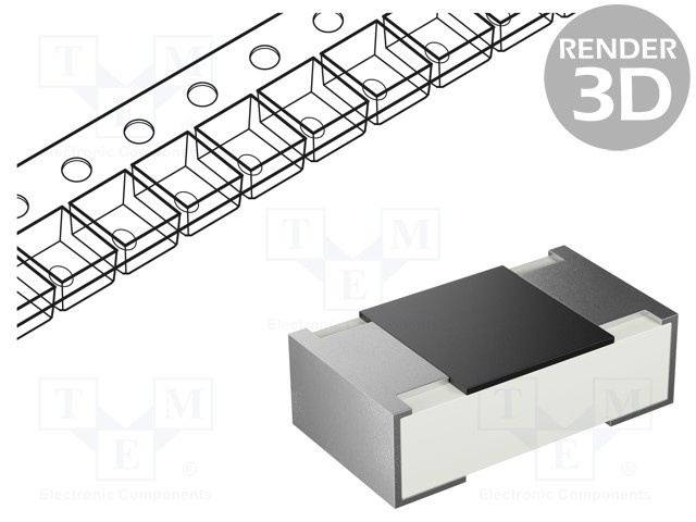 Resistor: thin film; precise; SMD; 0805; 24.9Ω; 100mW; ±0.1%