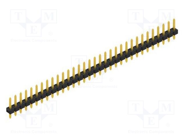 Connector: pin strips; pin header; male; PIN: 32; 2.54mm; THT; 1x32