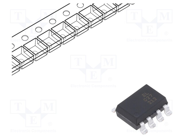 Optocoupler; SMD; Channels: 2; Out: transistor; Uinsul: 5kV; Uce: 80V