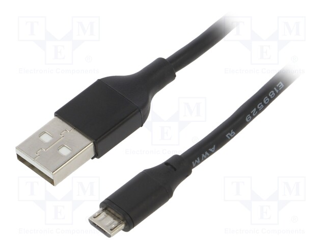 Cable-adapter; 1.2m; USB; male,USB A