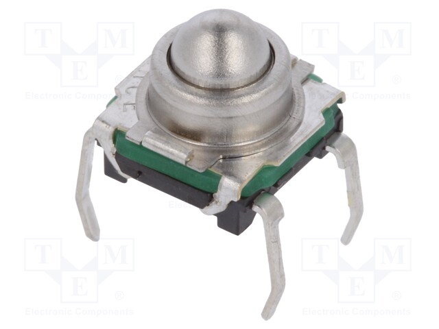 Microswitch TACT; SPST-NO; Pos: 2; 0.05A/32VDC; THT; none; 3.3N