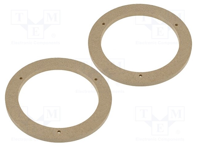 Spacer ring; MDF; 165mm; Nissan; impregnated,varnished