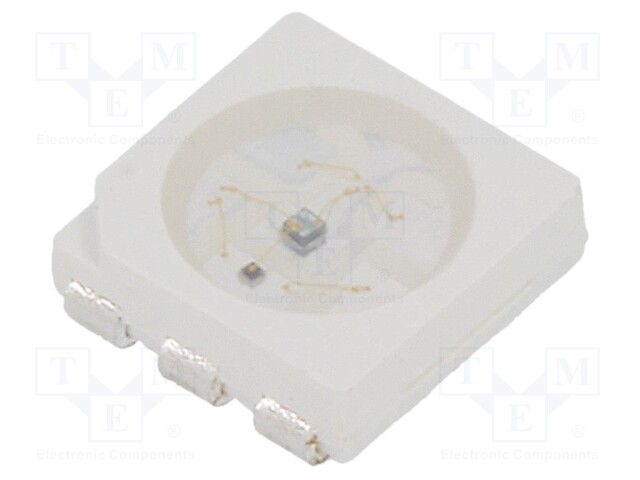 LED; red; 150÷330mcd; 120°; 3÷5V; 20mA; Variant: blinking; 5x5x1.5mm