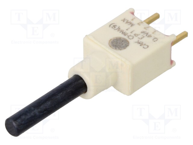 Switch: push-button; Pos: 2; SPST-NO; 0.02A/20VAC; 0.02A/20VDC