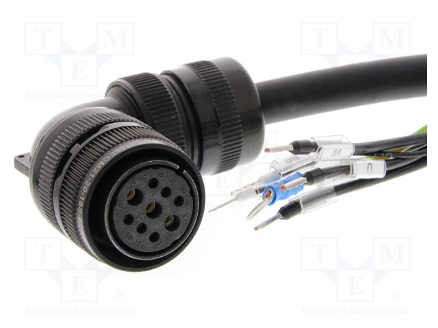 Cable: servo drive; G; brake,power; 5m