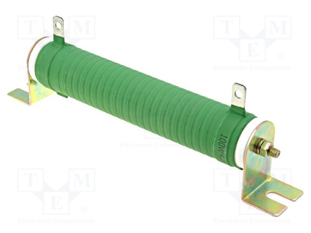 Resistor: wire-wound; 4.7Ω; 100W; ±5%; Ø28x151mm; 200ppm/°C