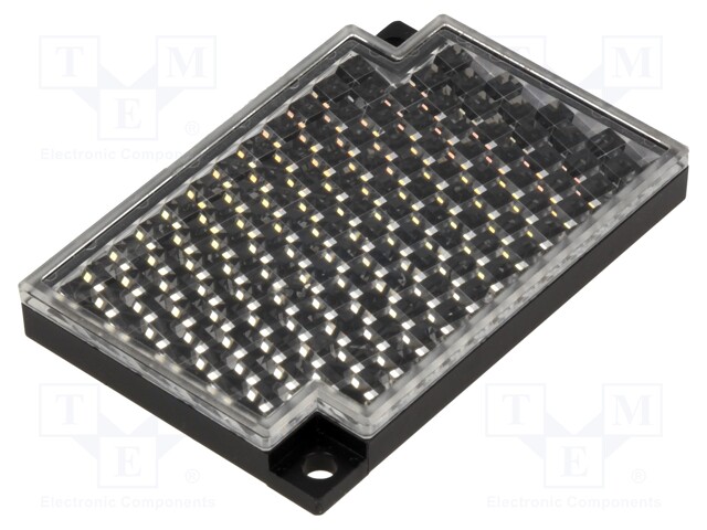 Reflector; fixing 2 x M3; Body dimensions: 59.9x40.3x7.5mm