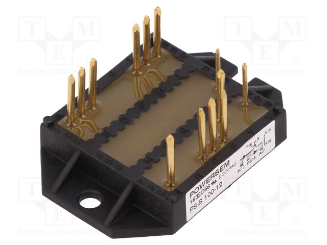 Module: IGBT; diode/transistor; brake chopper; Urmax: 1.2kV; THT