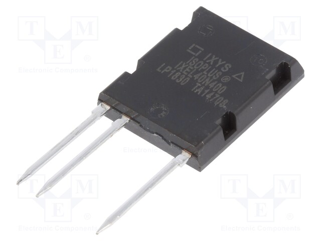 Transistor: IGBT; NPT; 4kV; 40A; 380W; ISOPLUS i5-pac™