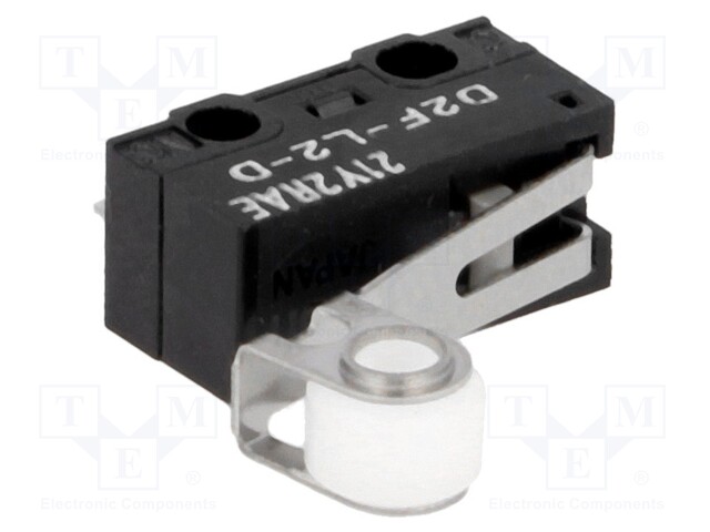 Microswitch SNAP ACTION; with lever (with roller); SPDT; Pos: 2