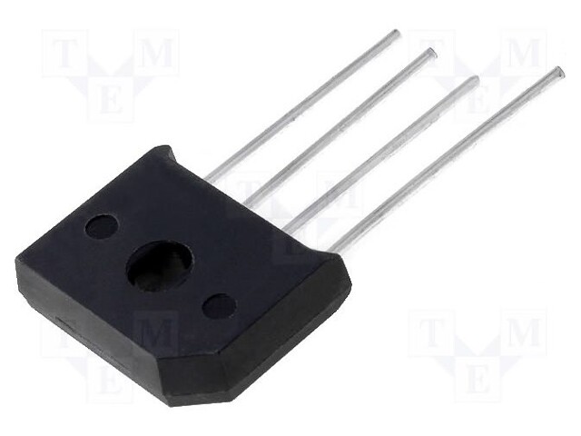 Single-phase bridge rectifier; Urmax: 800V; If: 8A; Ifsm: 200A; KBU