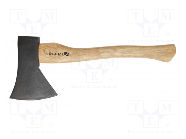 Axe; hardened steel; 450mm; 1.2kg; wood (hikory)