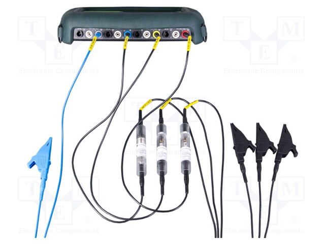 3-phase measuring cable set with fuse