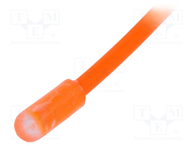 EL wire; Colour: orange; 20÷220V; 360°; Storage temp: -10÷60°C