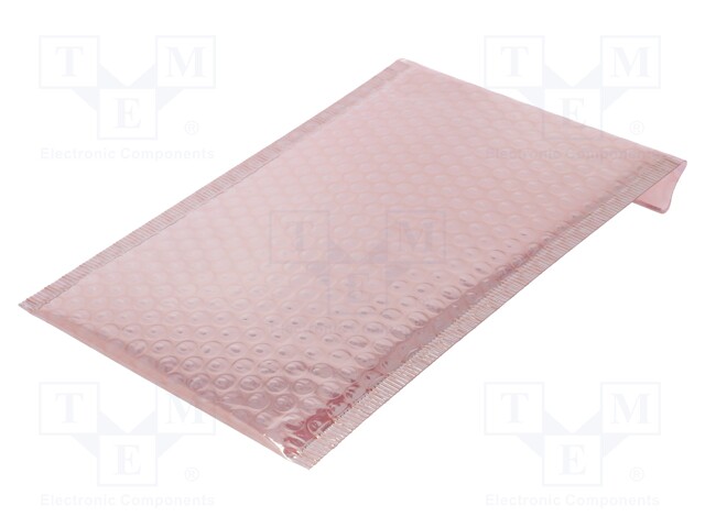 Protective bubble bag; ESD; L: 254mm; W: 152mm; Thk: 76um; 100pcs.