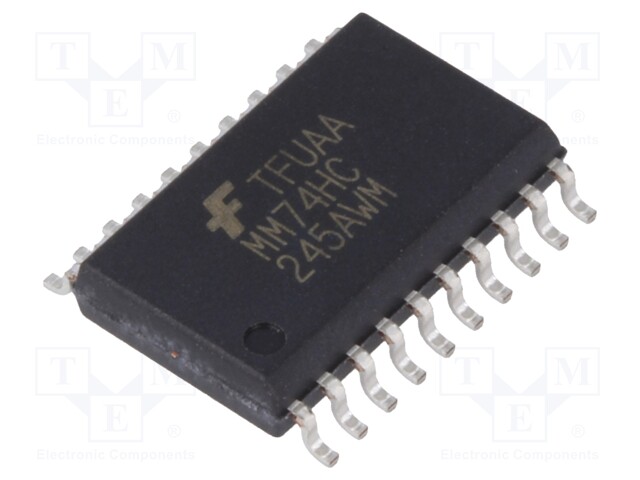 IC: digital; 8bit I/O port,bidirectional transceiver; IN: 10; SMD