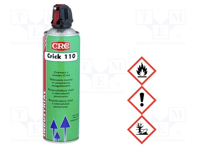 Cleaning agent; CRC Crick110; 0.5l; spray; can