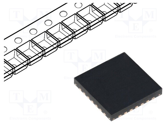 IC: controller; 1-wire,GPIO,PWM,SPI,UART,parallel 8bit; SMD