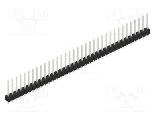 Connector: pin strips; pin header; male; PIN: 35; 2.54mm; THT; 1x35