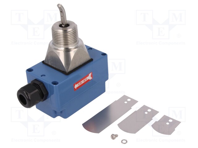 Module: signalling device; Control.param: fluid flow; OUT 1: SPDT