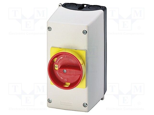 Housing to SIRIUS breakers; IP65; Series: S0; Mat: aluminium