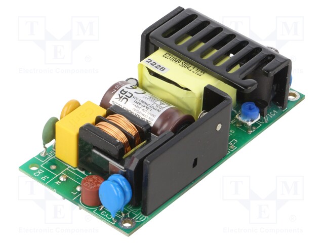 Power supply: switched-mode; 40W; 120÷370VDC; 90÷264VAC; 24VDC