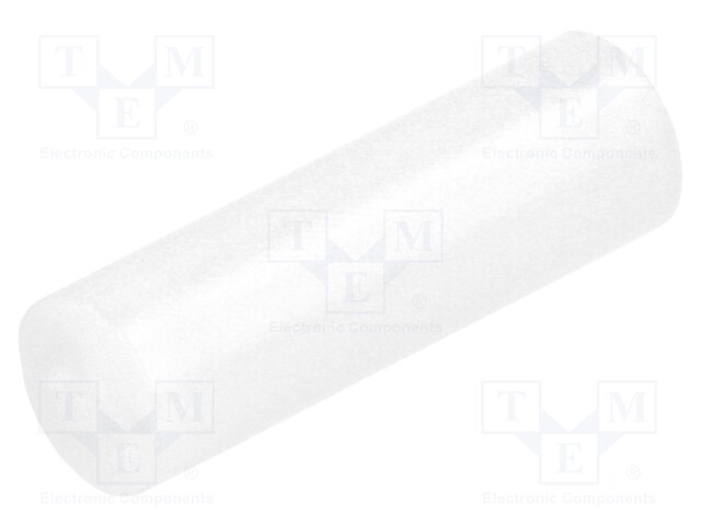 Spacer sleeve; LED; Øout: 5mm; ØLED: 5mm; L: 16mm; natural; UL94V-2