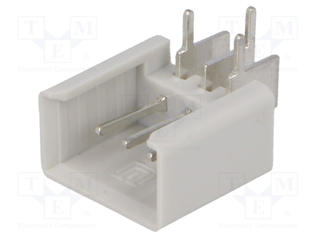 Socket; IDC; male; PIN: 3; angled 90°; THT; tinned; 2.54mm